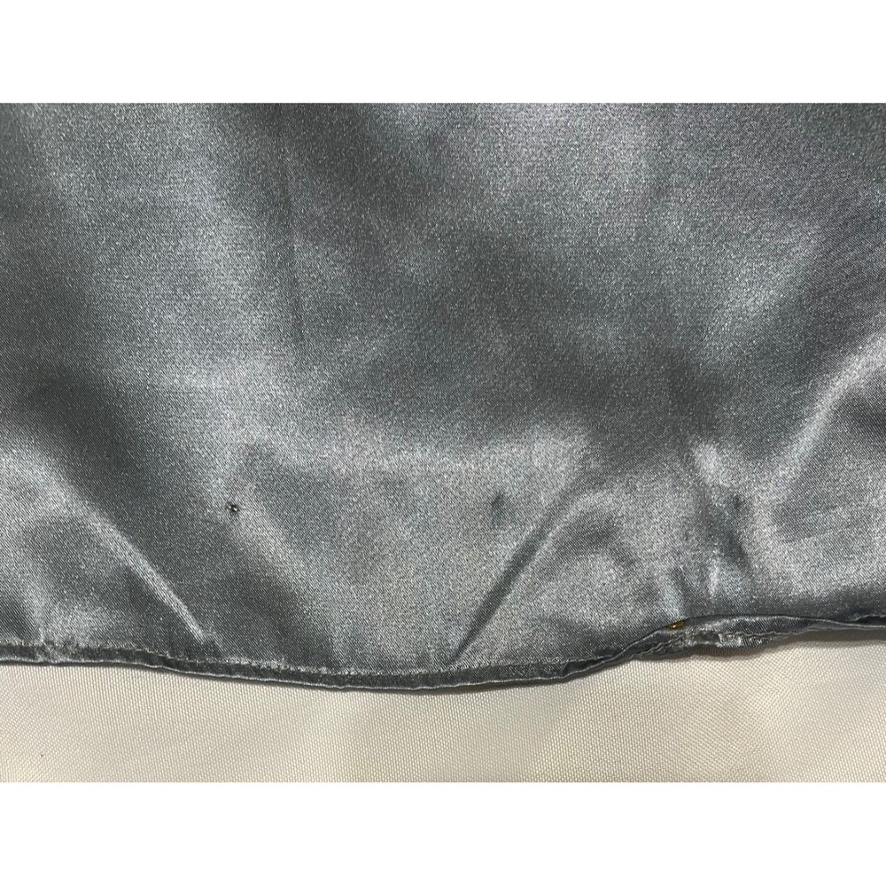 GALINA Signature Dusty Blue Satin Halter Formal PROM Dress Sz 4 MERMAID - Picture 9 of 9